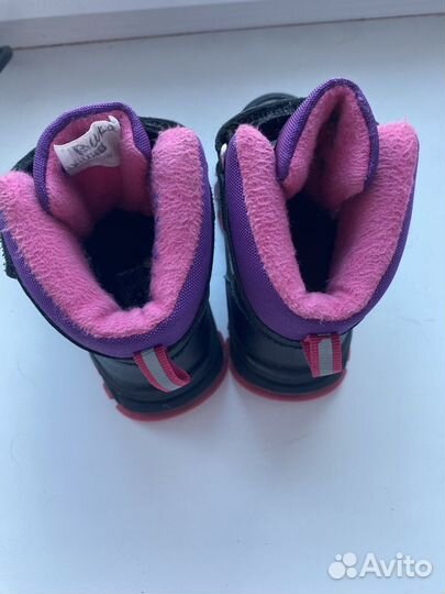 Ботинки демисезонные для девочки 24 размер