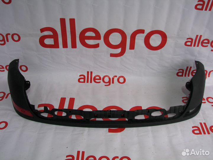 Geely Atlas юбка заднего бампера 2016-2019