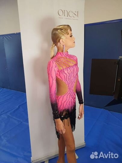 Платье для бальных танцев латина ю2