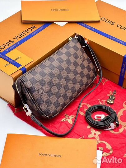 Сумка женская louis vuitton в коричневом цвете