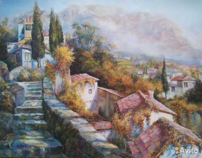 Большая Картина маслом 