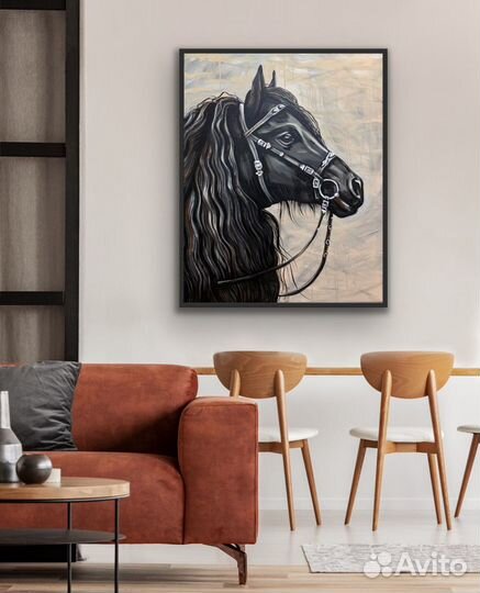 Картина на холсте, ручная работа