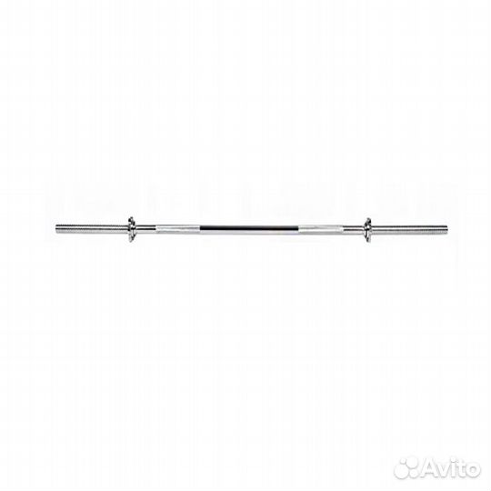 Гриф штанги 150 см хром диаметр 25мм гайка Вердера