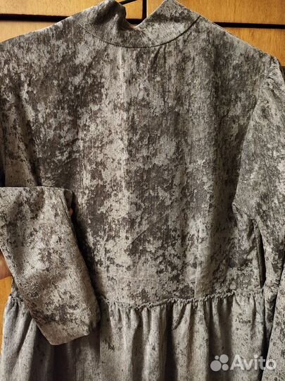 Вельветовое платье 46-48 р-р