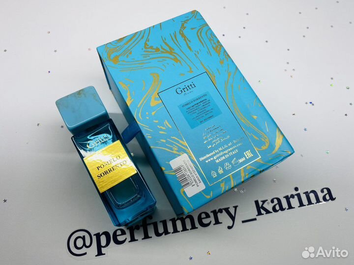 Духи DR. Gritti Pomelo Sorrento Распив 5мл