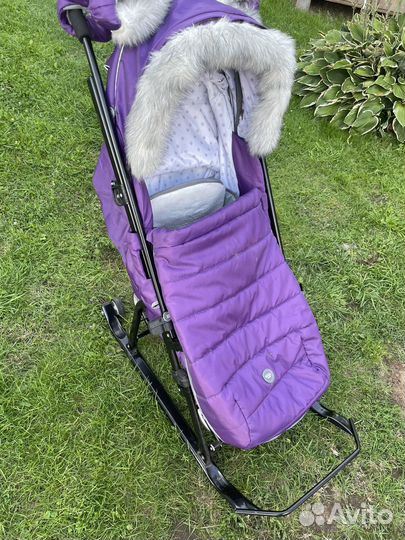 Коляска санки