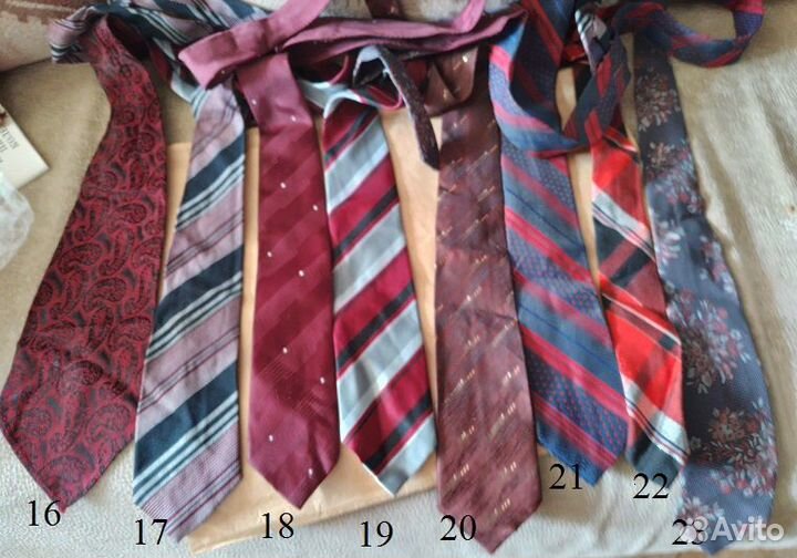 Винтажные галстуки