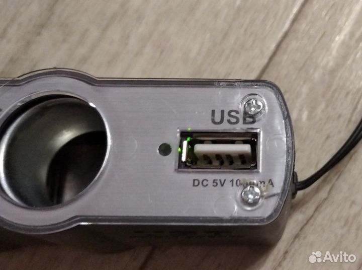 Разветвитель прикуривателя с USB