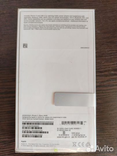 iPhone 11, 64 ГБ