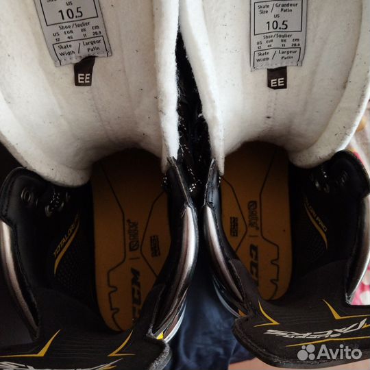 Коньки хоккейные ссм супер такс аs-1,10,5р