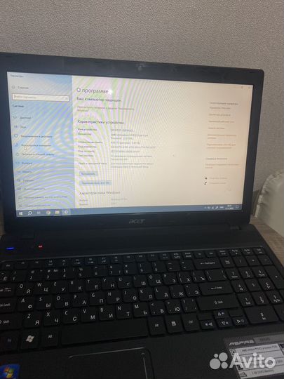 Ноутбук acer с SSD