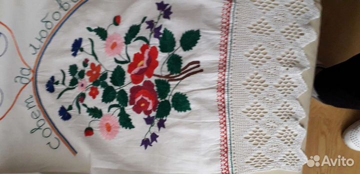 Рушники свадебные и домотканные