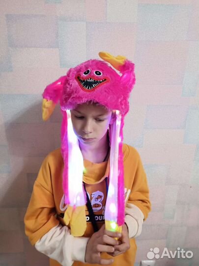 Шапка Пикачу с ушами