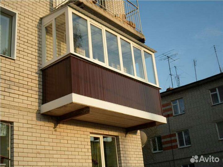 Балкон окна пвх