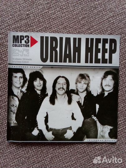 MP-3 CD Uriah Heep 1970-1982 гг. (рок - музыка)