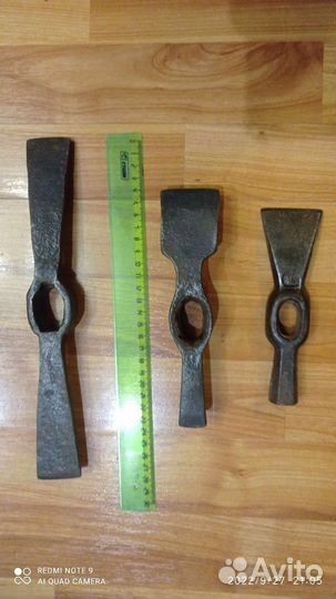 Тесло, бабка,кирка, кувалда СССР
