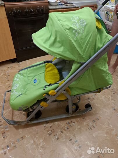 Коляска санки