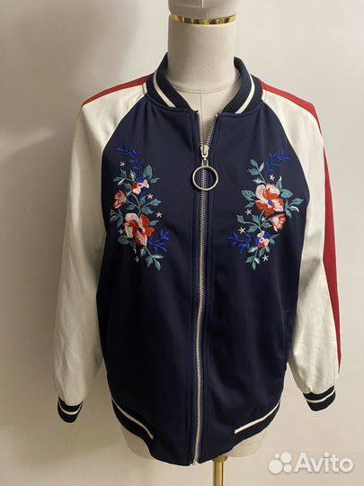 Винтажный бомбер