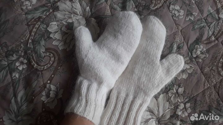 Варежки совушки/варежки с ангоркой.На заказ