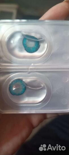 Линзы контактные цветные