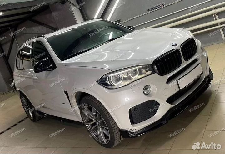 Обвес BMW X5 F15 в стиле G05 черный глянец