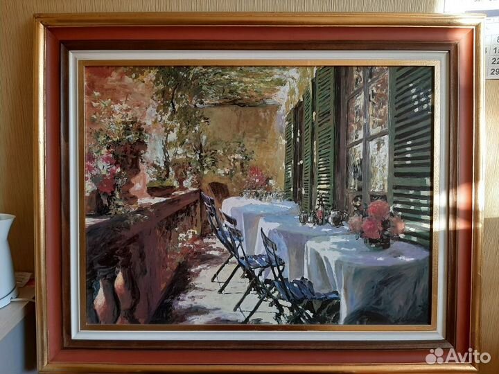 Картина итальянская золото