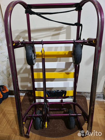 Санки на колесиках