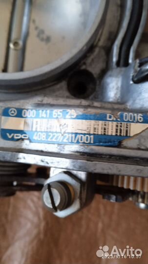 Дроссельная заслонка mercedes w124