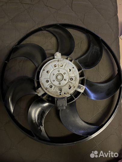 Вентилятор охлаждения рено логан