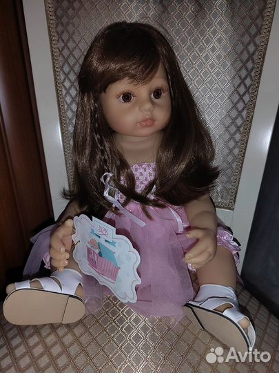 Кукла Реборн девочка 55 см