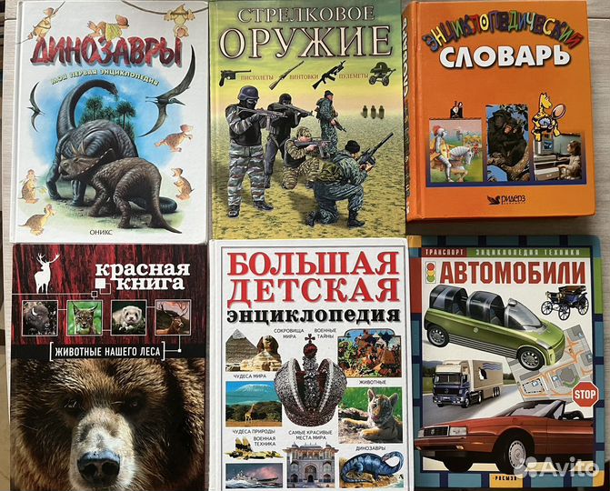 Детские энциклопедии и другие книги