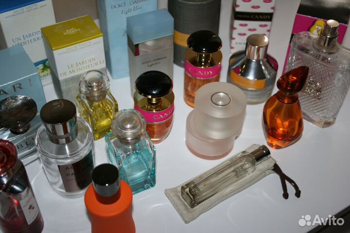 Флаконы Acqua Di Parma Hermes Prada Bvlgari