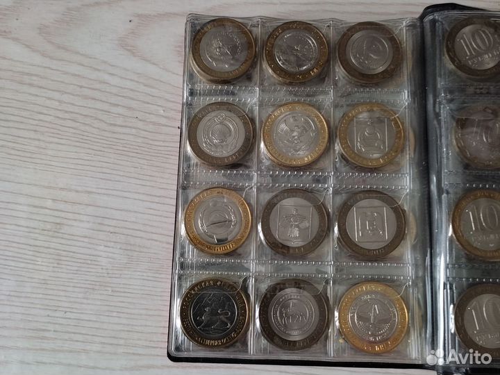 Коллекция 10 рублевых монет