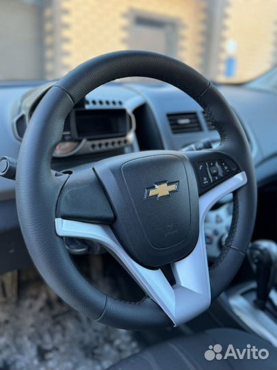 Руль Chevrolet Aveo т300 перешитый (обмен)