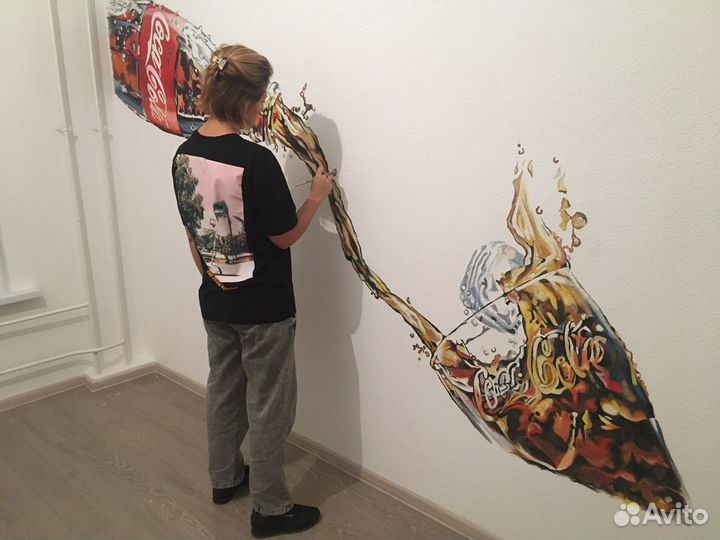 Роспись стен художник