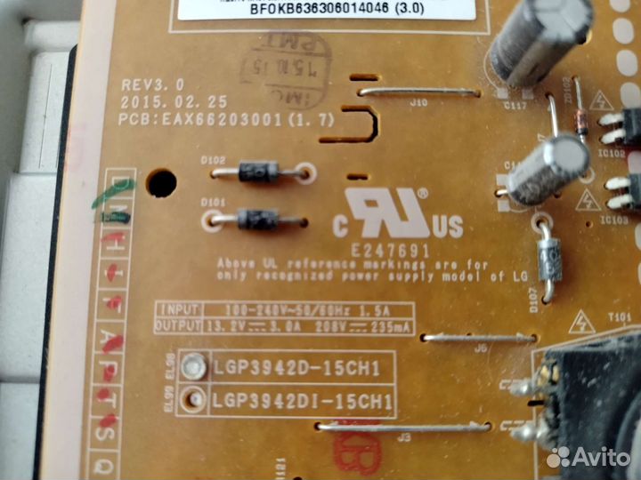 Блок питания LG, Samsung