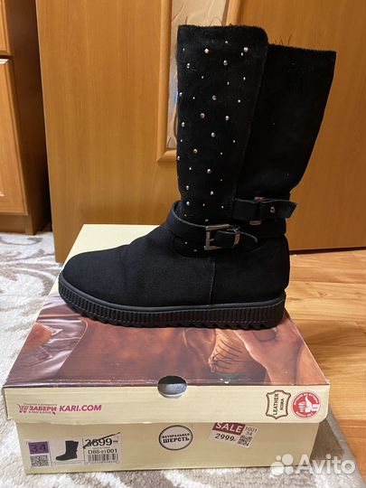 Сапоги зимние для девочки