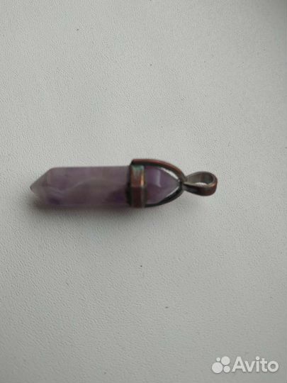 Кулон из кристалла аметиста против пьянства