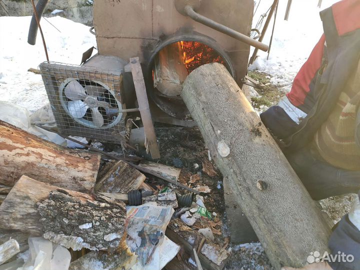 Печь-теплогенератор