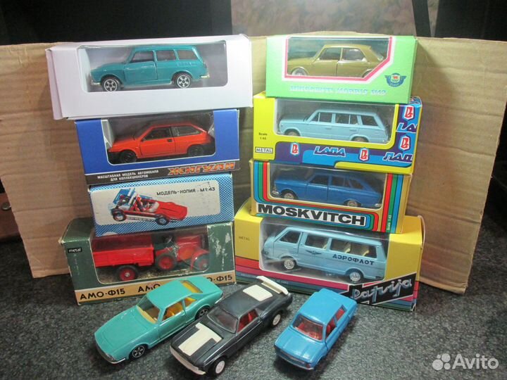 Советские модели АВТОМОБИЛЕЙ СССР 1/43