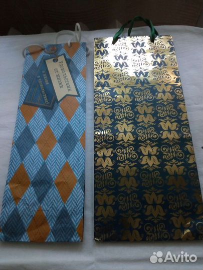 Бумажные пакеты, подарочные