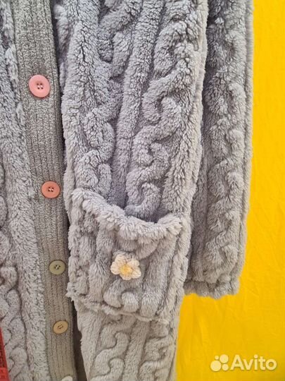 Халат женский бархатный