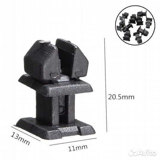 Клипса молдинга багажного отделения mercedes