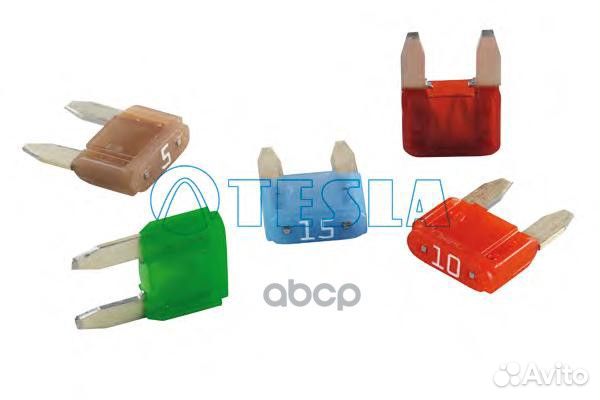Предохранитель флажковый FN 15А мини tesla FN15