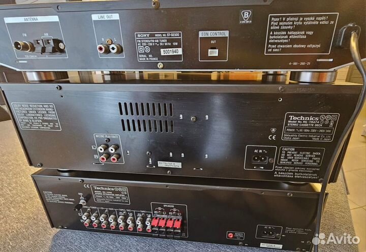 Sony FM Stereo FM/AM Tuner ST-SE500