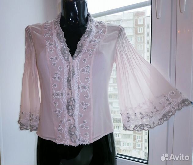 Malandrino, Donna Karan 2 роскошных блузы, кружево