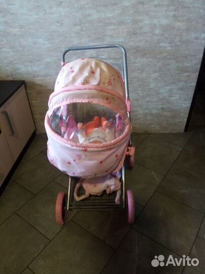 Коляска кукольная