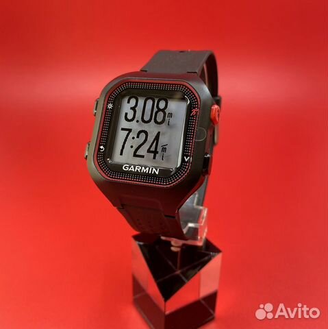 Garmin Forerunner 25 GPS Black/Red новые