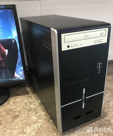 Samsung ЖК 19, Intel E5300, DDR3 4GB, HDD 500GB