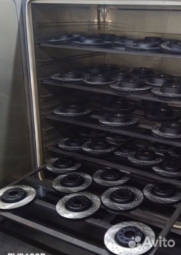 Тормозные диски вентилируемые с перфорацией